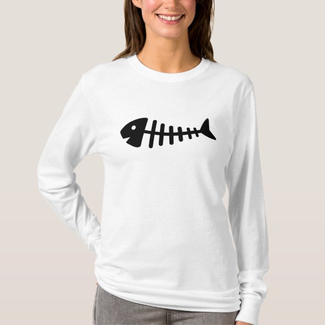 Fishbone Tee Shirt (Framsida)
