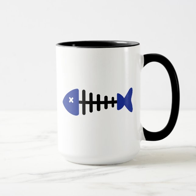 Fishbonefisk Mugg (Höger)