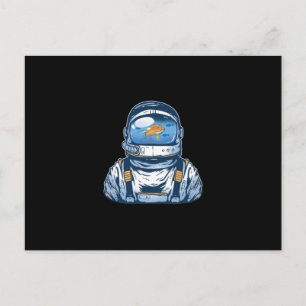 Fishbowl Astronaut Vykort