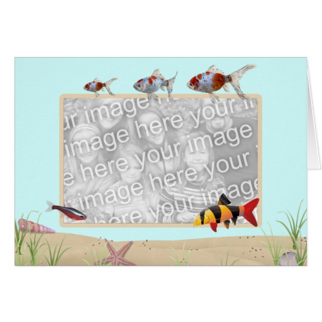 Fishbowl Hälsningskort (Framsidan Horizontal)