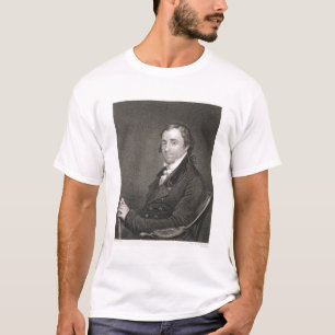 Fisher Ames som inristas av John Francis Eugene Tee Shirt