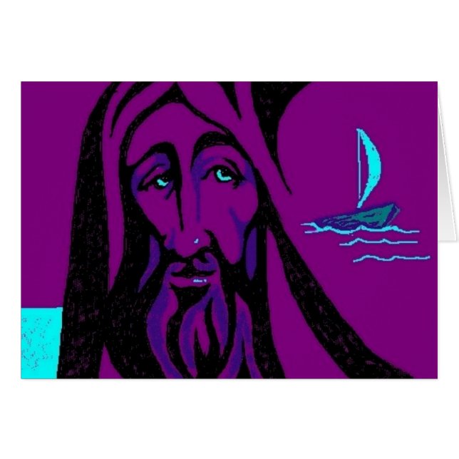 Fisher av manar hälsningskort (Framsidan Horizontal)