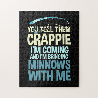 Fisher du berättar för dem Crappie Pussel