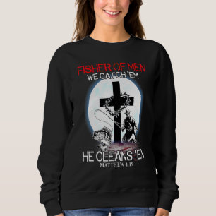 Fisher från Manar, vi fångade honom som han städar T Shirt