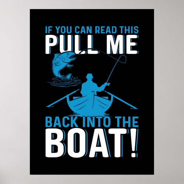Fisher Gift tillbaka i båten Poster (Framsidan)