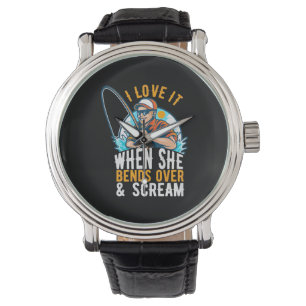 Fisher i Kärlek när hon skräm Armbandsur