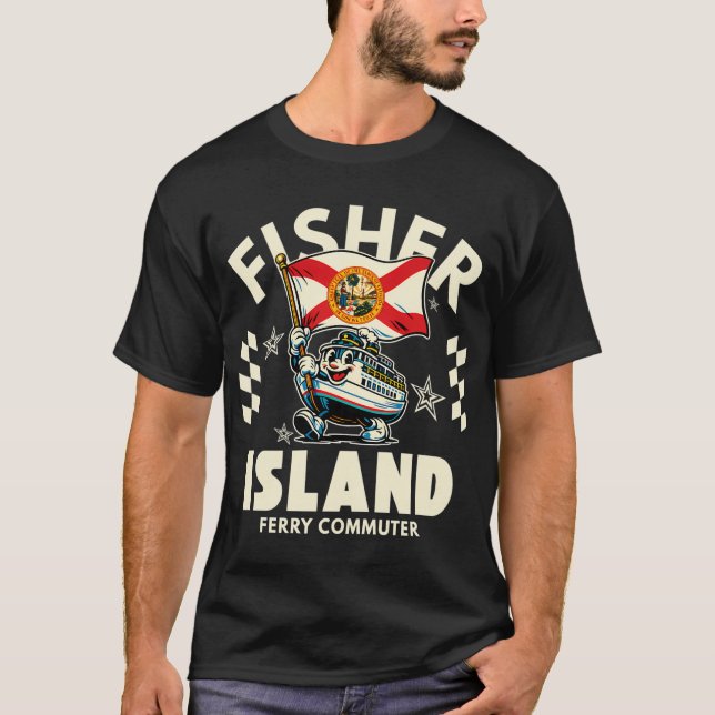 Fisher island t shirt (Framsida)