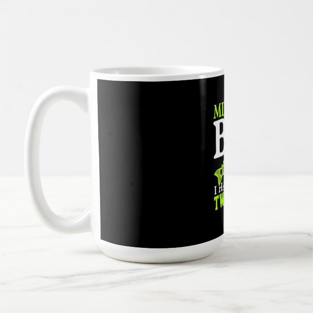 Fisher Minens är så stor Kaffemugg (Vänster)