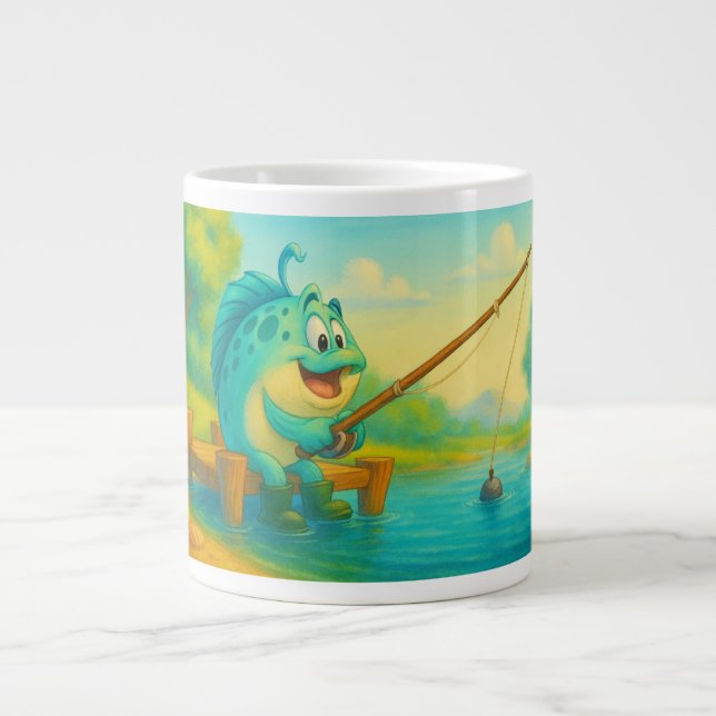 Fisher of Manar Mugg Jumbo Mugg (Framsidan)