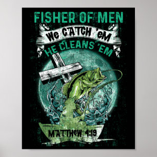 Fisher of Manar, vi fångade "e he Cleans 'e Matthe Poster