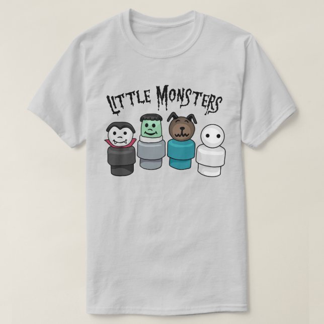 Fisher Pris Little Monsters T Shirt (Design framsida)