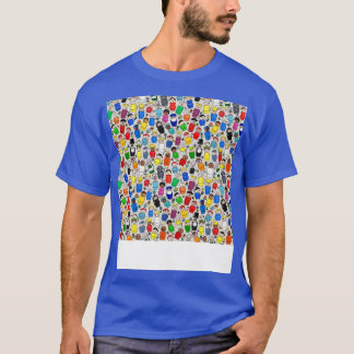 Fisher Pris Little People and Flowers AllOver Pri T Shirt