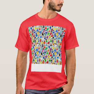 Fisher Pris Little People and Flowers AllOver Pri T Shirt