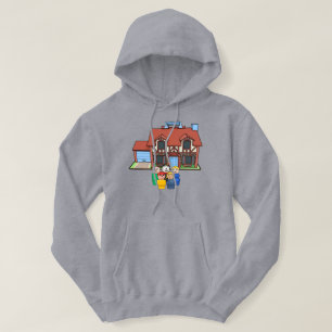 Fisher Pris Little People Family with Tudor House Hoodie