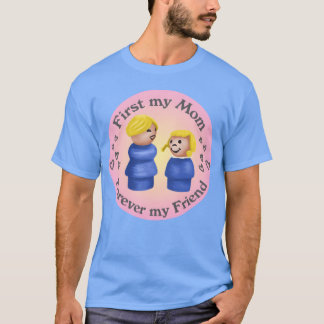 Fisher Pris Little People mamma-vänner retro T Shirt
