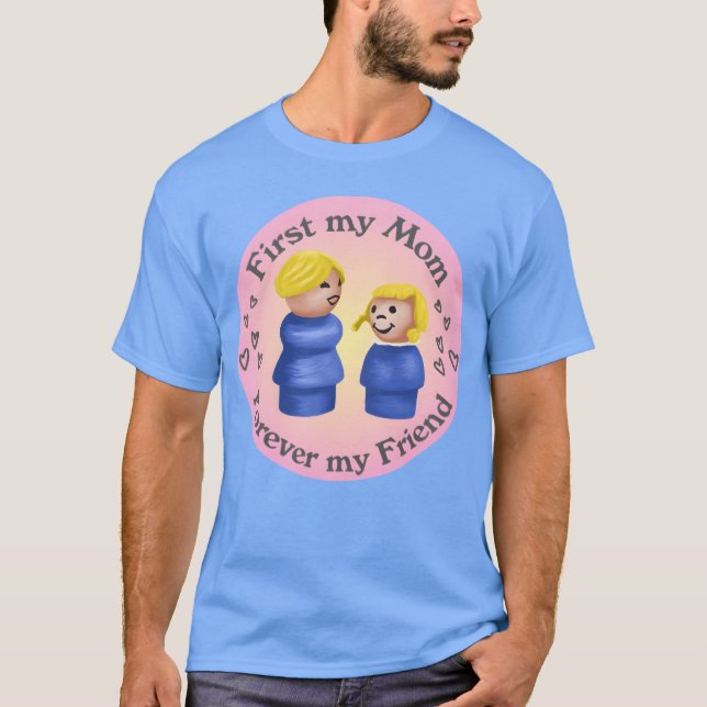 Fisher Pris Little People mamma-vänner retro T Shirt (Framsida)