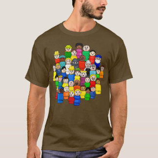 Fisher Pris Little People Unite T Shirt