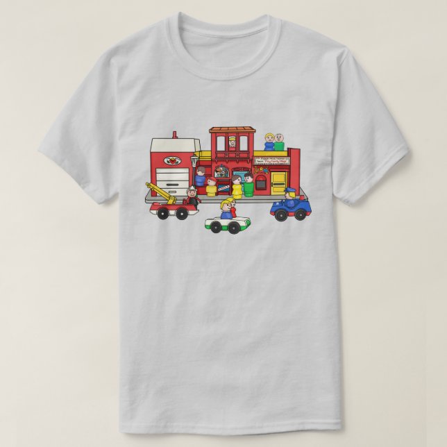 Fisher Prisare Little People Main Street T Shirt (Design framsida)
