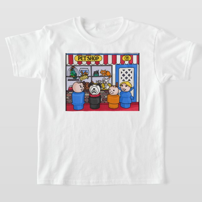 Fisher Prisare Little People Pet Shop Boy T Shirt (Laydown)