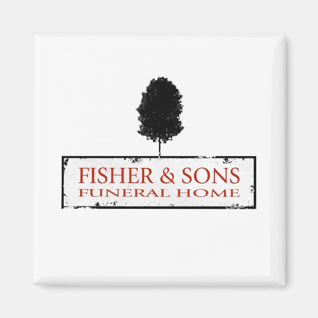 Fisher & Sons Funeral Home Magnet (Framsidan)