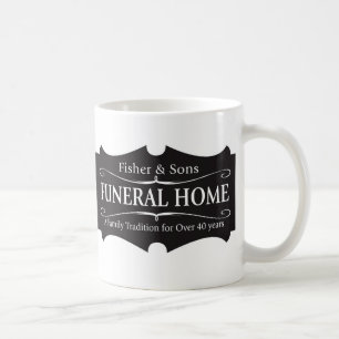 Fisher & Sonsbegravningsbyrå Kaffemugg