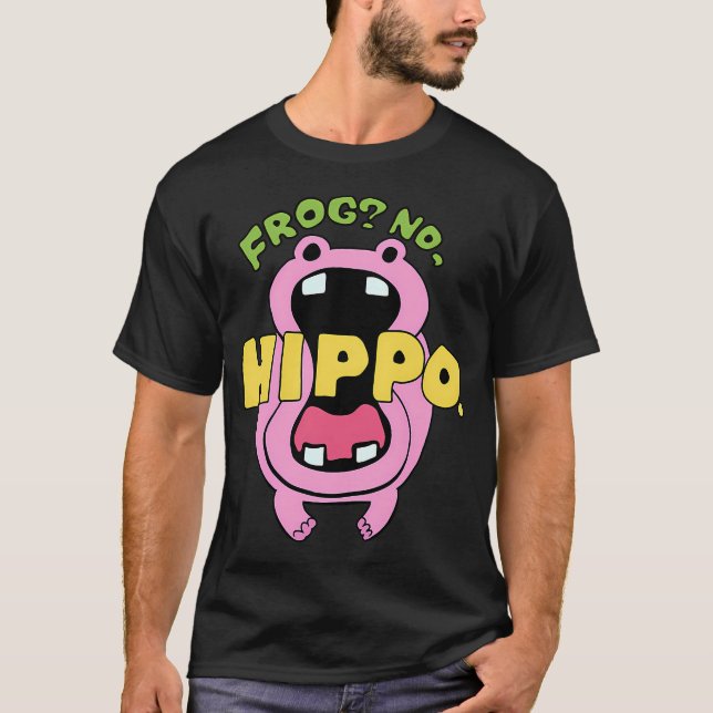 Fisher Tiger (One Piece) Groda nr. Flodhäst. T Shirt (Framsida)