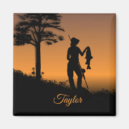 Fisher Woman i Dusk Magnet
