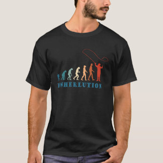 Fisherlution Fiskare Evolution Nymphing Flugfiske T Shirt