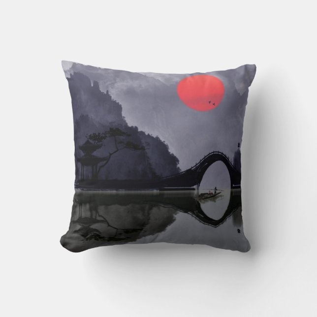 Fisherman American MoJo Pillow Kudde (Framsida)