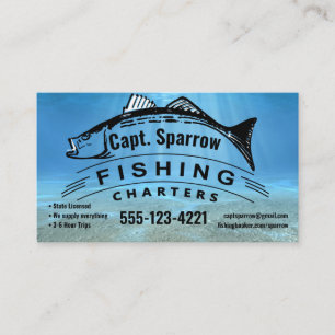 Fisherman Charter Company Visitkort