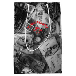 Fisherman’s Deck Black and White Gift Bag