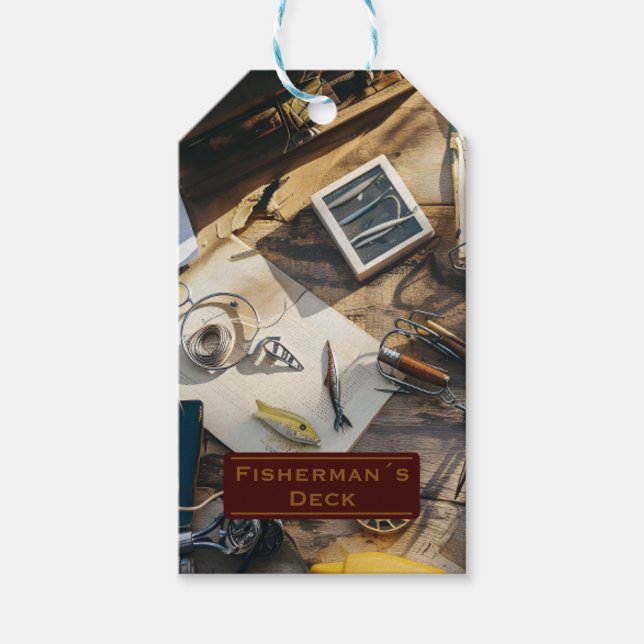 Fisherman´s Deck personalize Presentetikett (Framsidan)