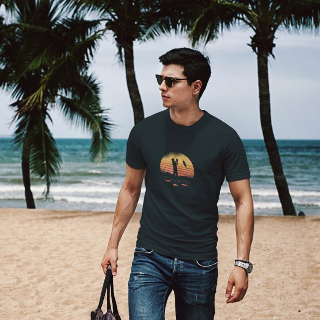 Fisherman Sunset T Shirt (Skapare uppladdad)
