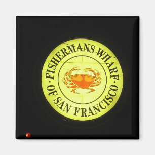 Fishermans hamnplatsmagnet magnet