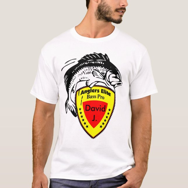 Fishermans utmärkelseskjorta tee (Framsida)