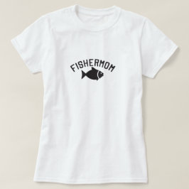 Fishermom funny fishing t shirt
