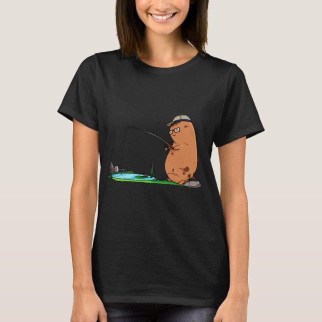 Fisherpotatis T Shirt (Framsida)