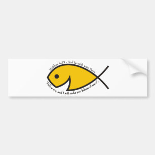 Fishers av manar - Matthew 4:19 Bildekal