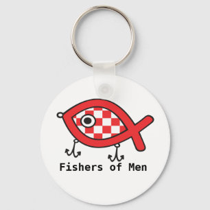 FISHERS AV MANARdrag Keychain Nyckelring