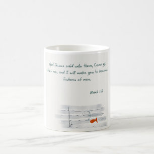 Fishers av manarmuggen kaffemugg