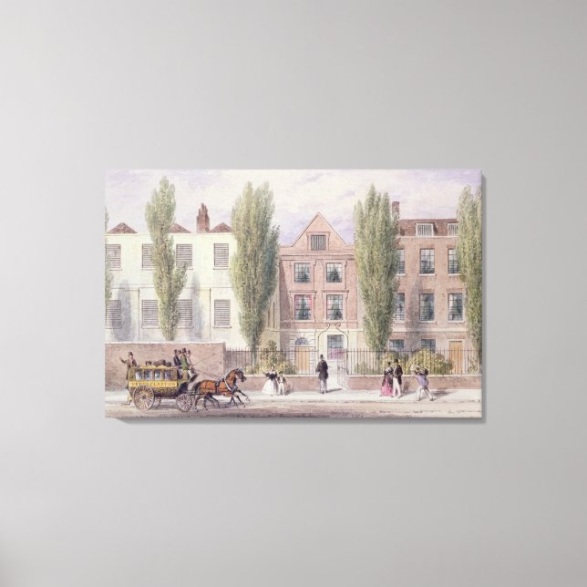Fisher's House, Lower Street, Islington, 1838 Canvastryck (Framsida)