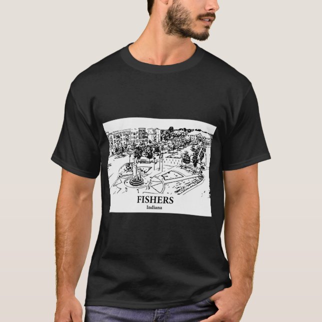 Fishers - Indiana T Shirt (Framsida)