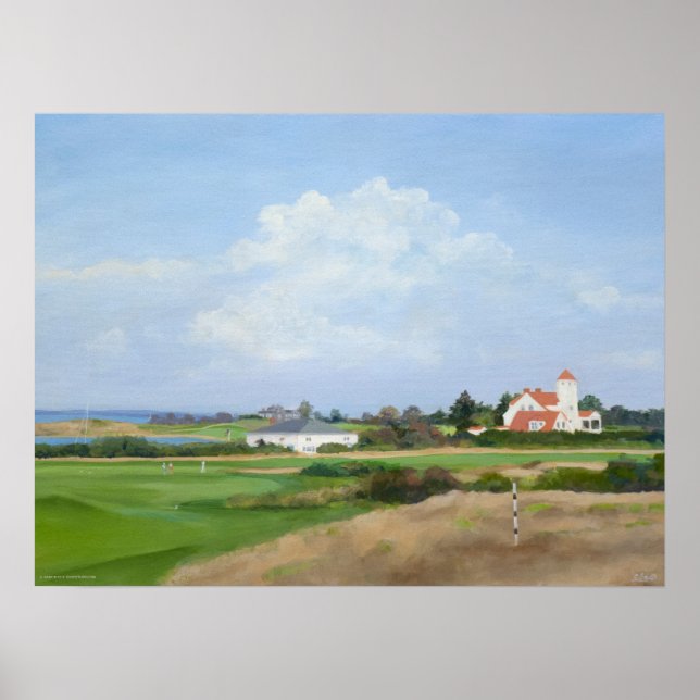 Fishers Island-vy Poster (Framsidan)