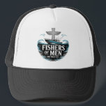 Fishers Of Men Christian Boating  Keps<br><div class="desc">Fishers Of Men Christian Boating Trucker Hat</div>