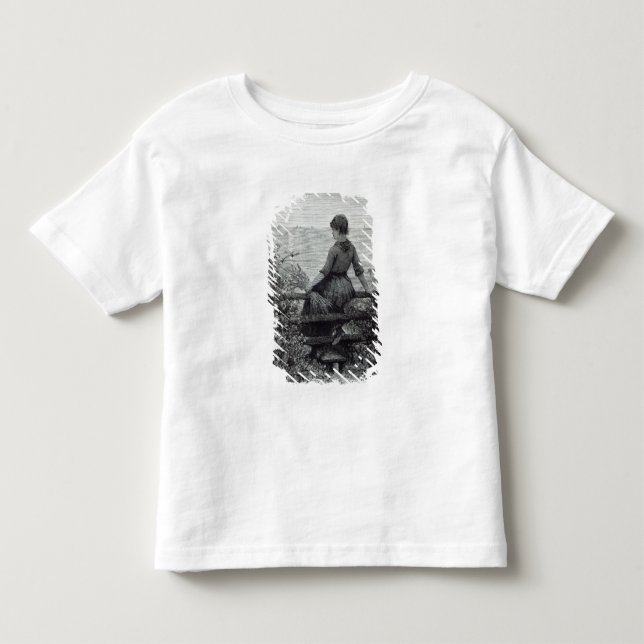 Fisher'sens jänta, från "fritidtimme", 1888 tee shirt (Framsida)