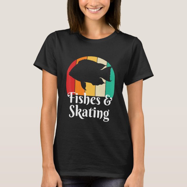 Fishes And Skating T Shirt (Framsida)