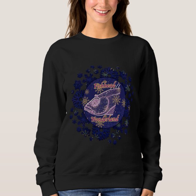 Fishhead Wonderland T Shirt (Framsida)