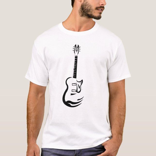 Fishhookgitarr Tröja (Framsida)