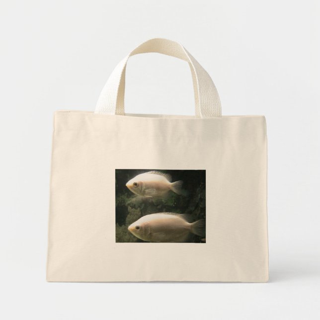 Fishies Bag Mini Tygkasse (Framsidan)