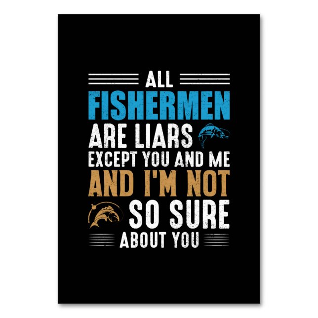 Fishing Art All Fisherman Bordsnummer (Framsidan)